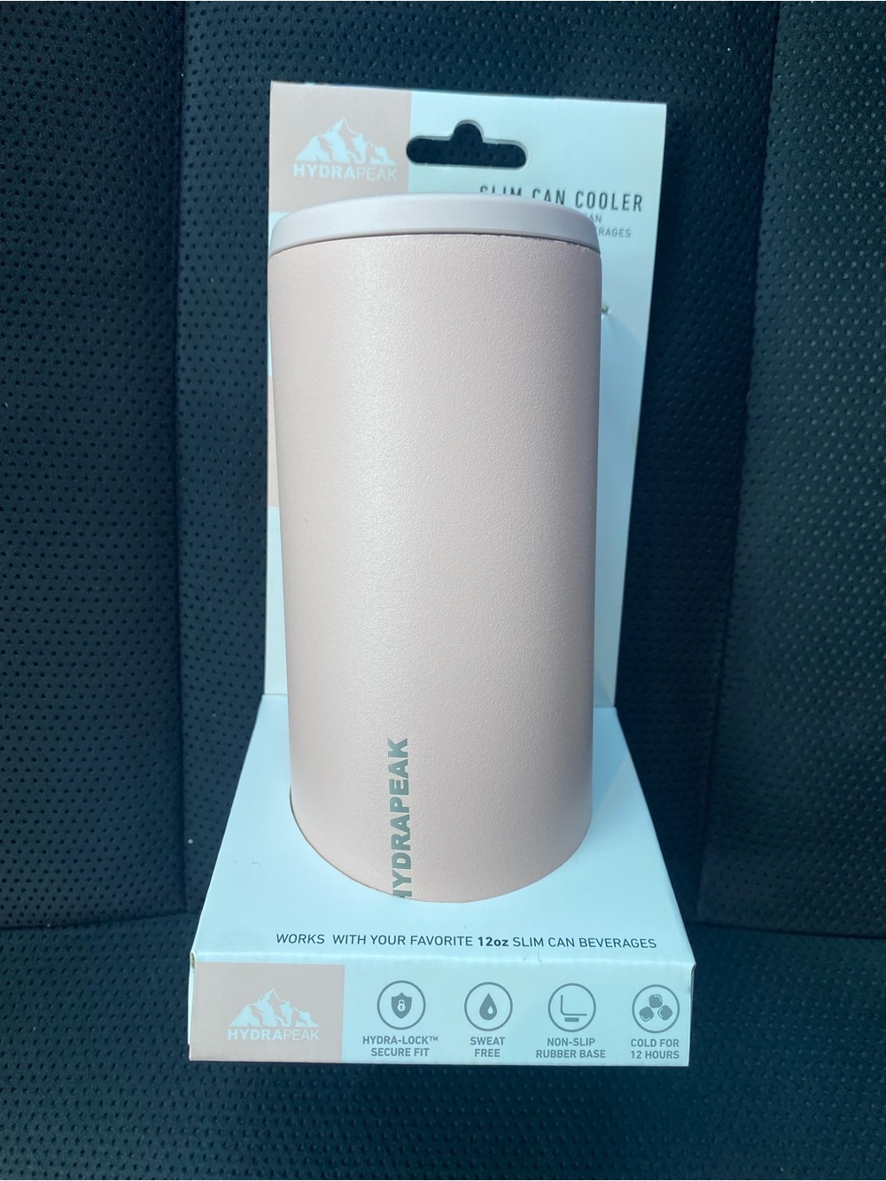 Hydrapeak Slim Can Cooler in Blush Pink